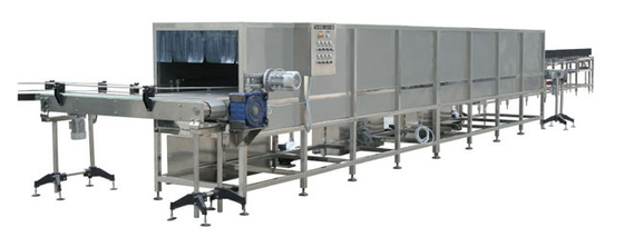 Automatic Water Spraying Bottle Cooling Tunnel For Hot Filling Production Line